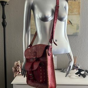 Large cross body bag